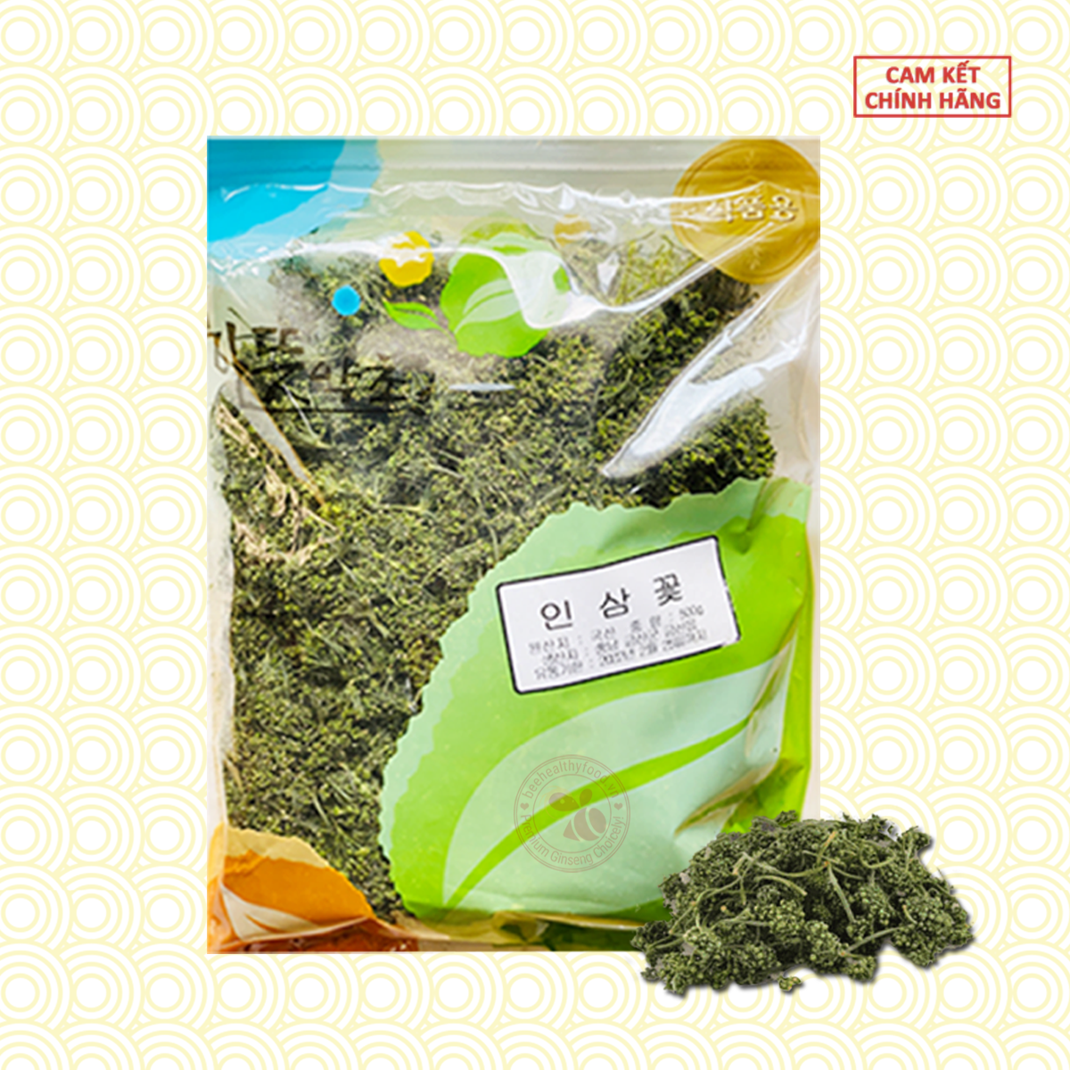 Trà Hoa Sâm Hàn Quốc Gói 500g